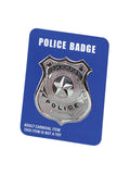 Rubies Police Badge - Metal