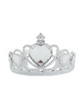 Rubies Clear Stone Silver Plastic Tiara