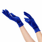 Women's Short Satin Gloves