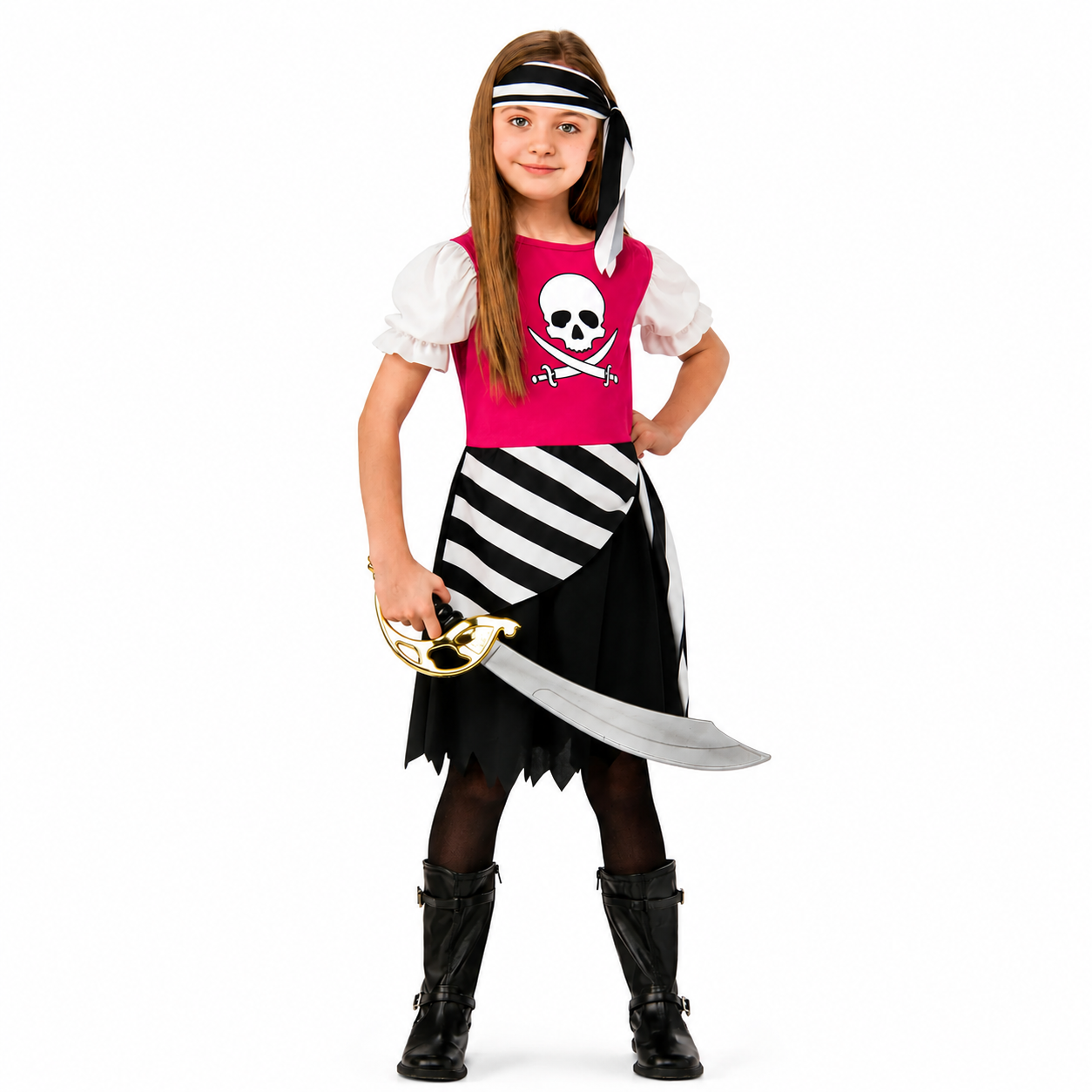 Rubies Pirate Girl Kids Costume Small
