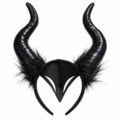 Black Devil Headband