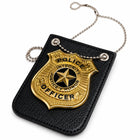 Gold Deluxe Police Badge