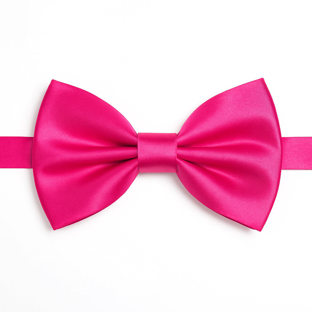 Satin Bow Tie Adjustable Pre-Tied