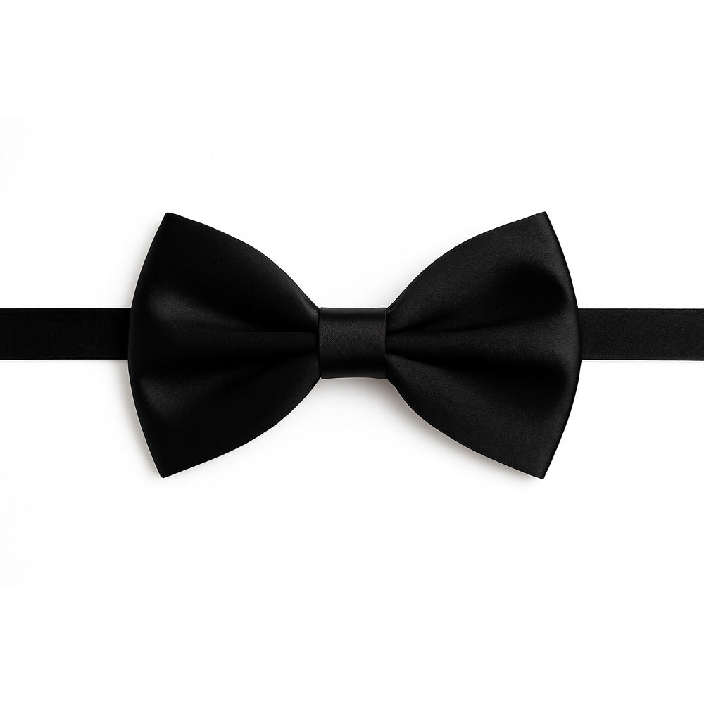 Satin Bow Tie Adjustable Pre-Tied