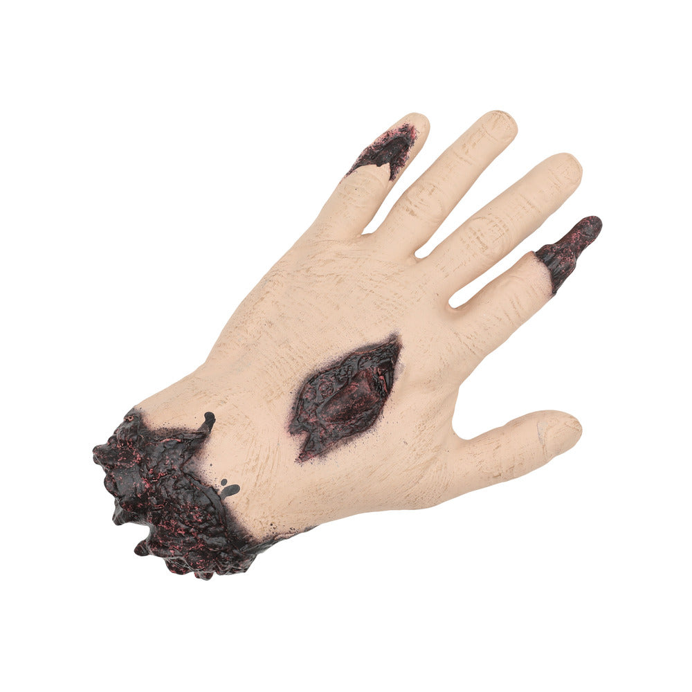 Fake Bloody Feat and Hand Halloween Prop
