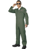 Aviator Costume, Green by Smiffys