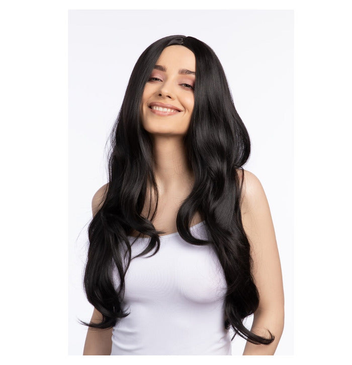 Stylex Party Deluxe Layla Wig, Black