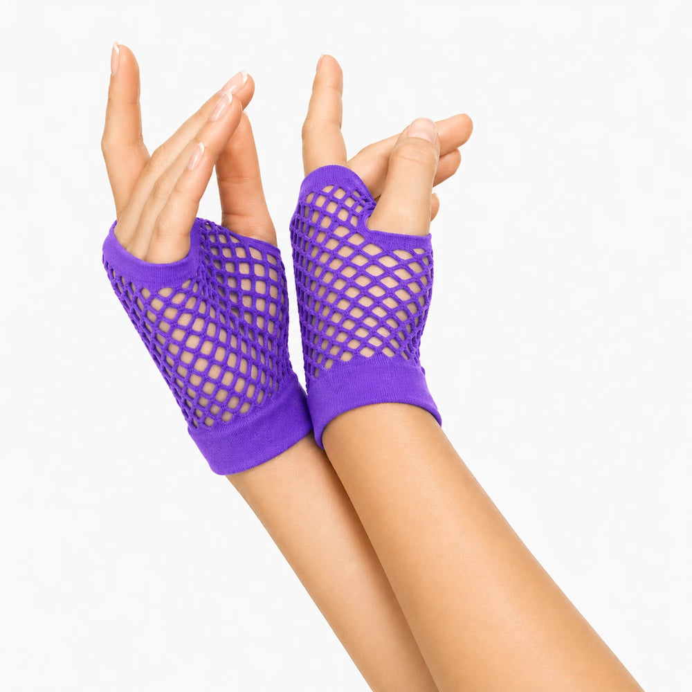 Short Fishnet Gloves