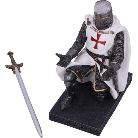 Nemesis Now Knight's Oath Pen Holder 16.8cm