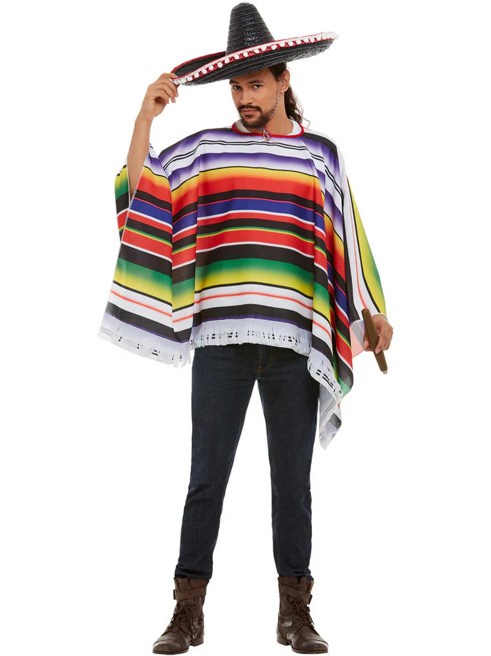 Poncho Costume by Smiffys
