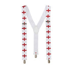 Uni-Sex Adjustable Y Back Clip-on Suspender Braces