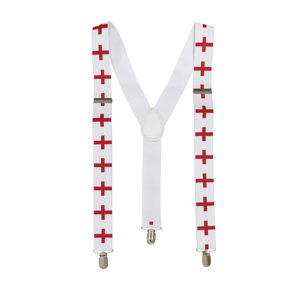 Uni-Sex Adjustable Y Back Clip-on Suspender Braces