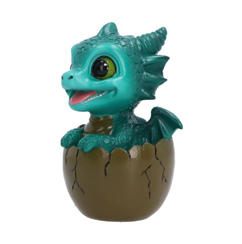 Shellbound Cute Green Baby Dragon Figurine 9.1cm