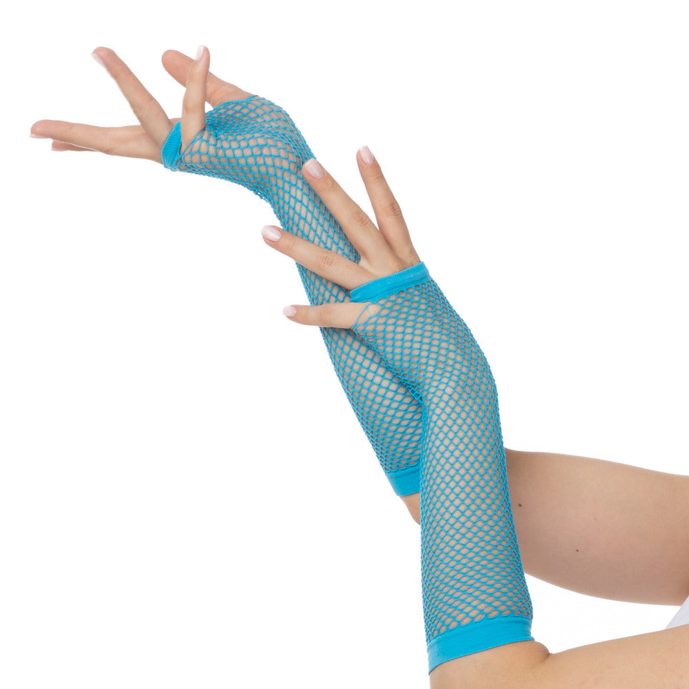 Long Fishnet Gloves