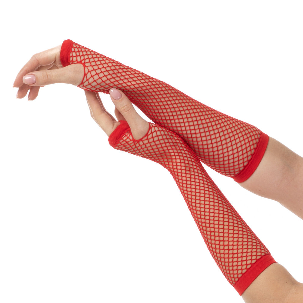 Long Fishnet Gloves