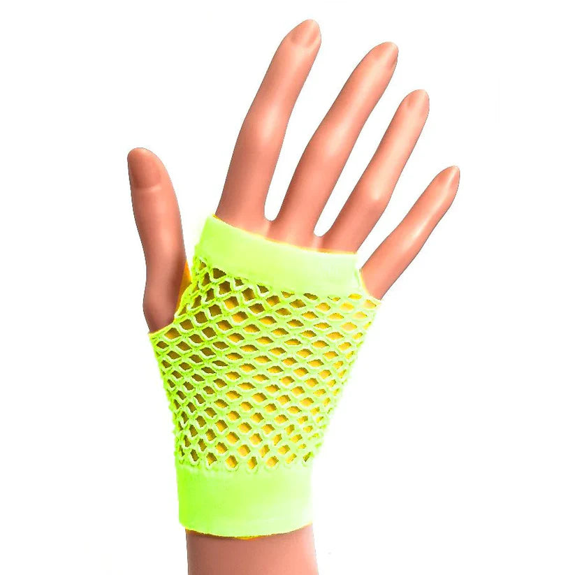 Short Fishnet Gloves