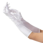Women's Long Satin Gloves