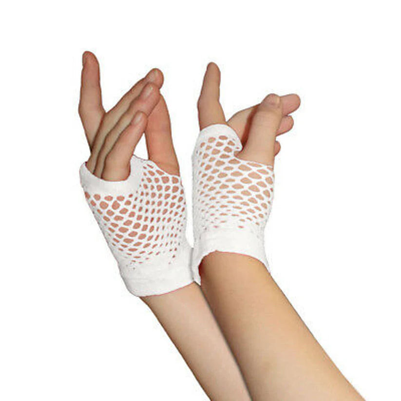Short Fishnet Gloves
