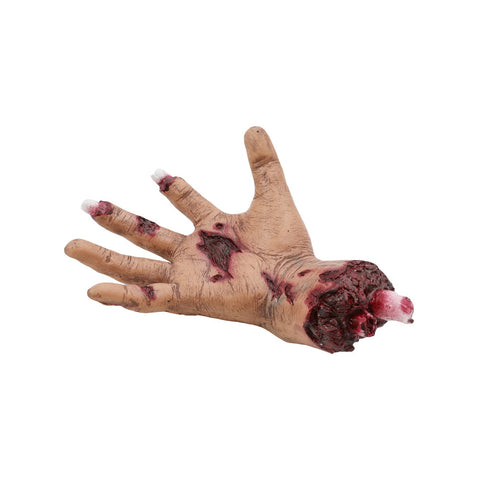 Fake Bloody Feat and Hand Halloween Prop