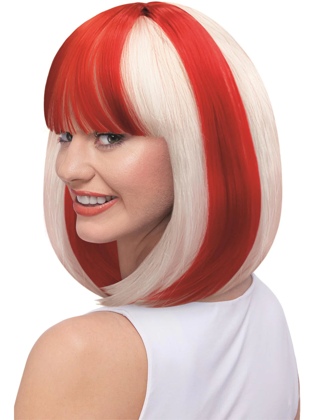 Partyrama Short Bob Wig with Fringe by Smiffy's