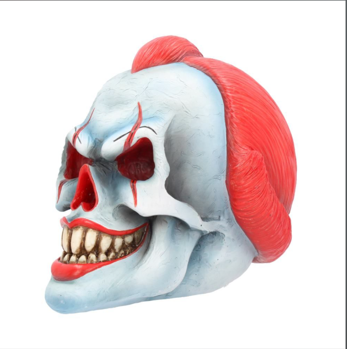 Nemesis Now Play Time Skull Ornament Scary Horror Clown Head