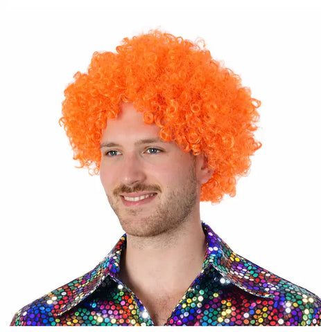 Stylex Party Orange Afro Wig