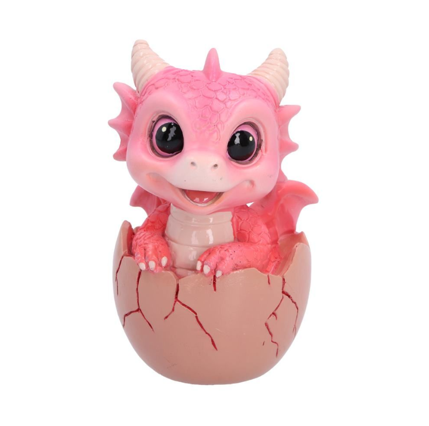 Shellbound Cute Pink Baby Dragon Figurine 8.6cm