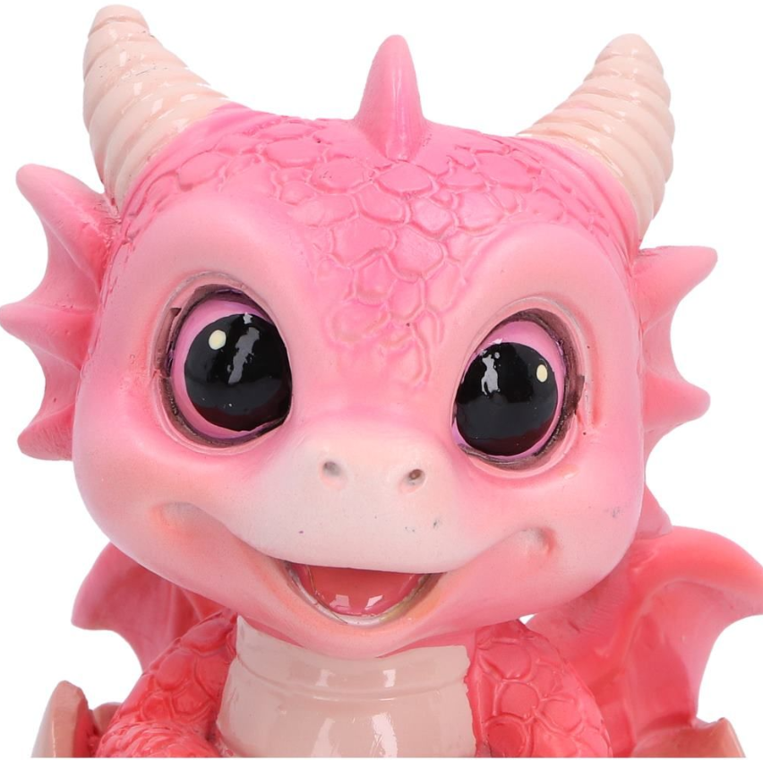 Shellbound Cute Pink Baby Dragon Figurine 8.6cm