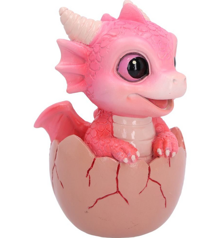Shellbound Cute Pink Baby Dragon Figurine 8.6cm