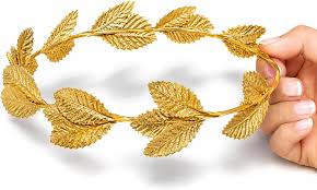 Emperor Gold Leaf Headband