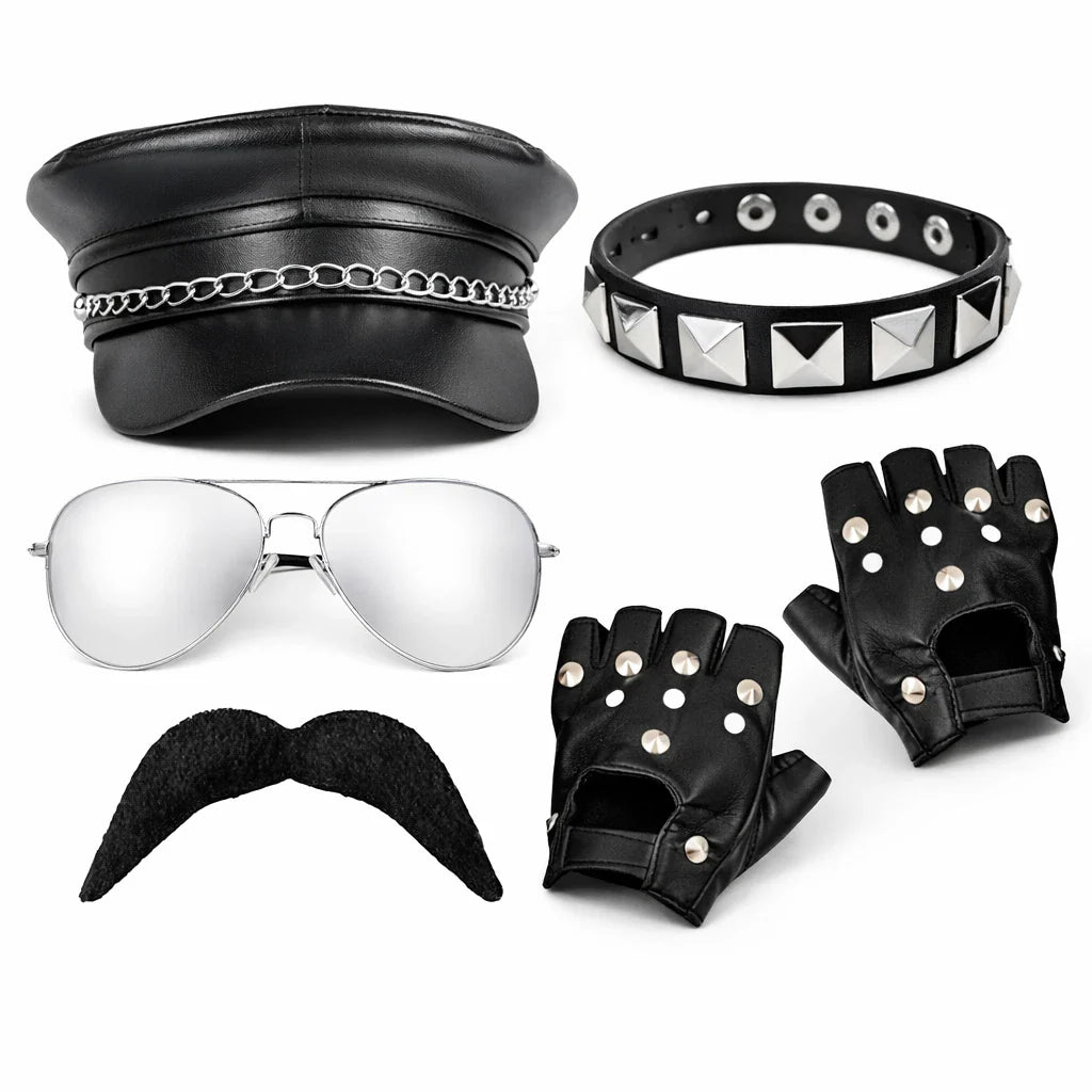 80s Rock Star Pop Icon Set