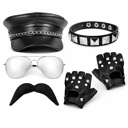 80s Rock Star Pop Icon Set