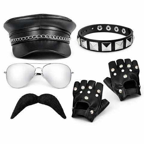 80s Rock Star Pop Icon Set