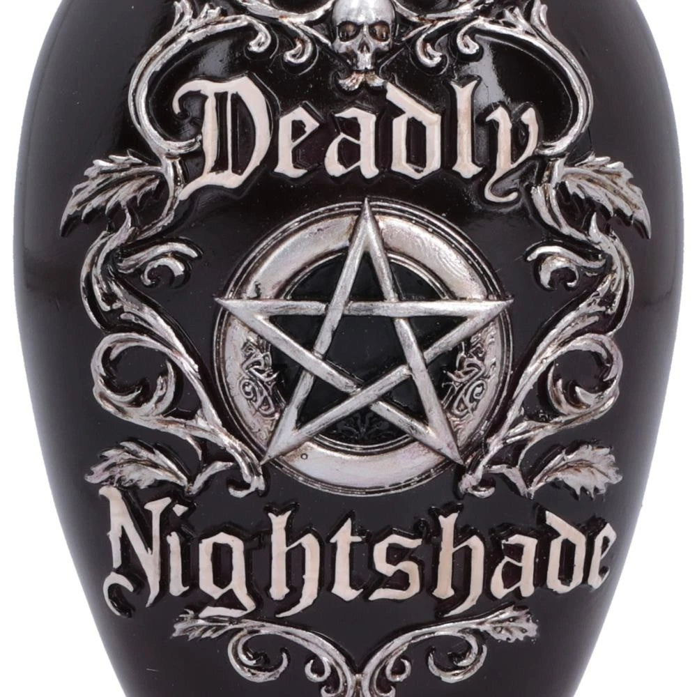 Drag image to spin Deadly Nightshade Bottle Figurine 15.6cm