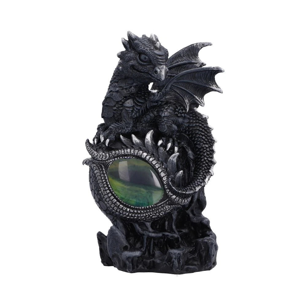 Black Dragon Eye Figurine 15.3cm