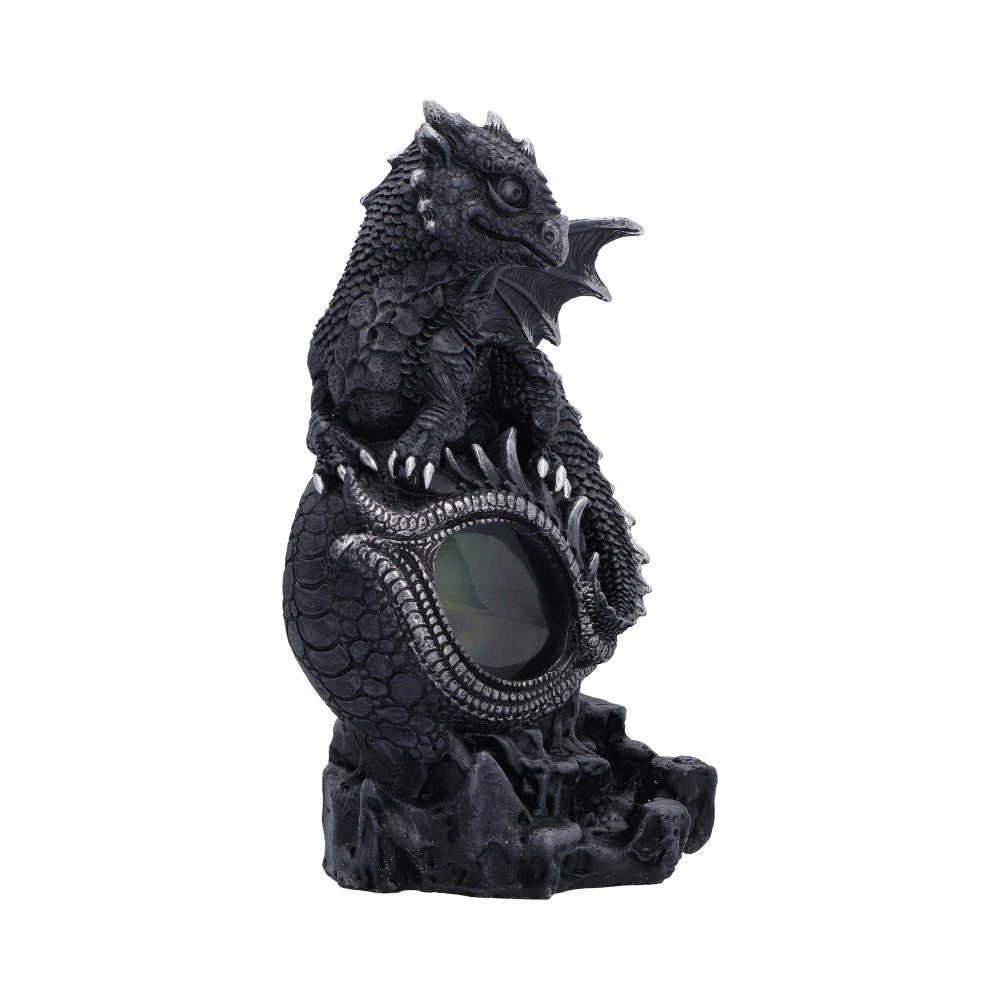 Black Dragon Eye Figurine 15.3cm