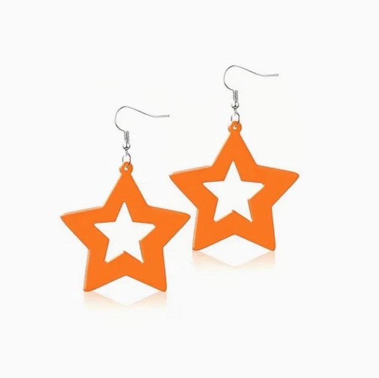 80's Neon Ear Rings