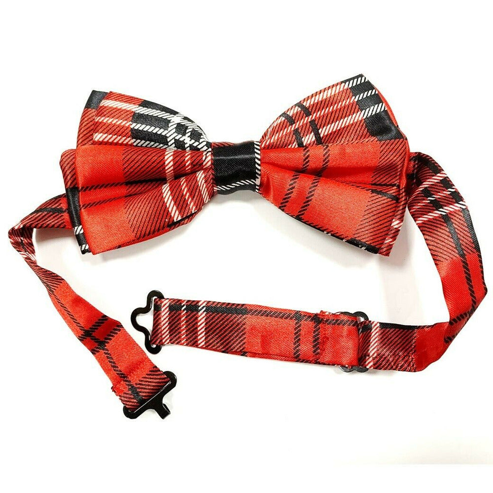 Satin Bow Tie Adjustable Pre-Tied