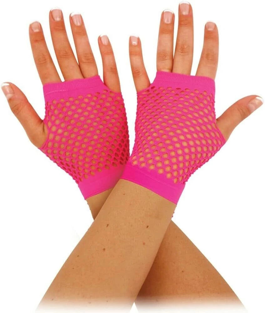 Short Fishnet Gloves