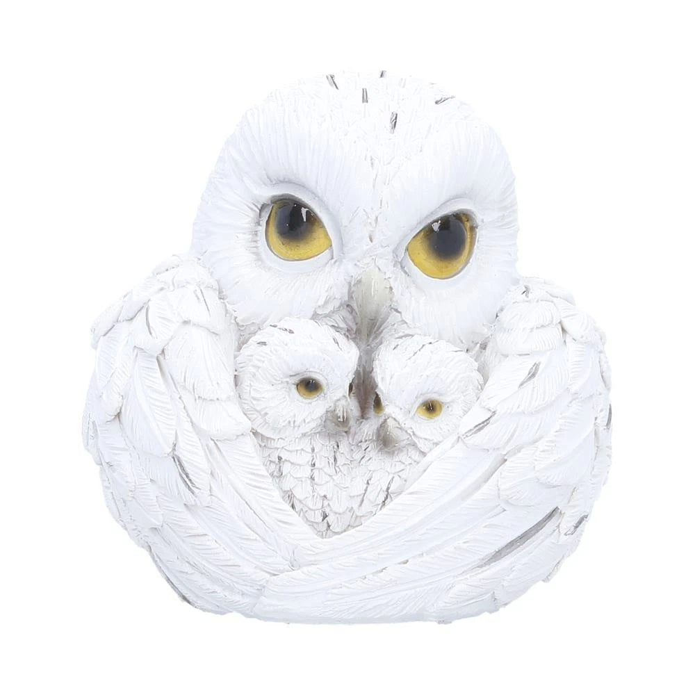 Feathered Nest Owl Figurne 10cm