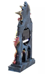 Nemesis Now Red Dragon Gothic Fantasy Time Guardian Clock 27.5cm