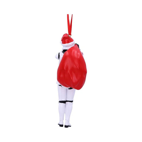 Nemesis Now Officially Licensed Stormtrooper Santa Sack Hanging Ornament 13cm
