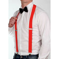 Uni-Sex Adjustable Y Back Clip-on Suspender Braces