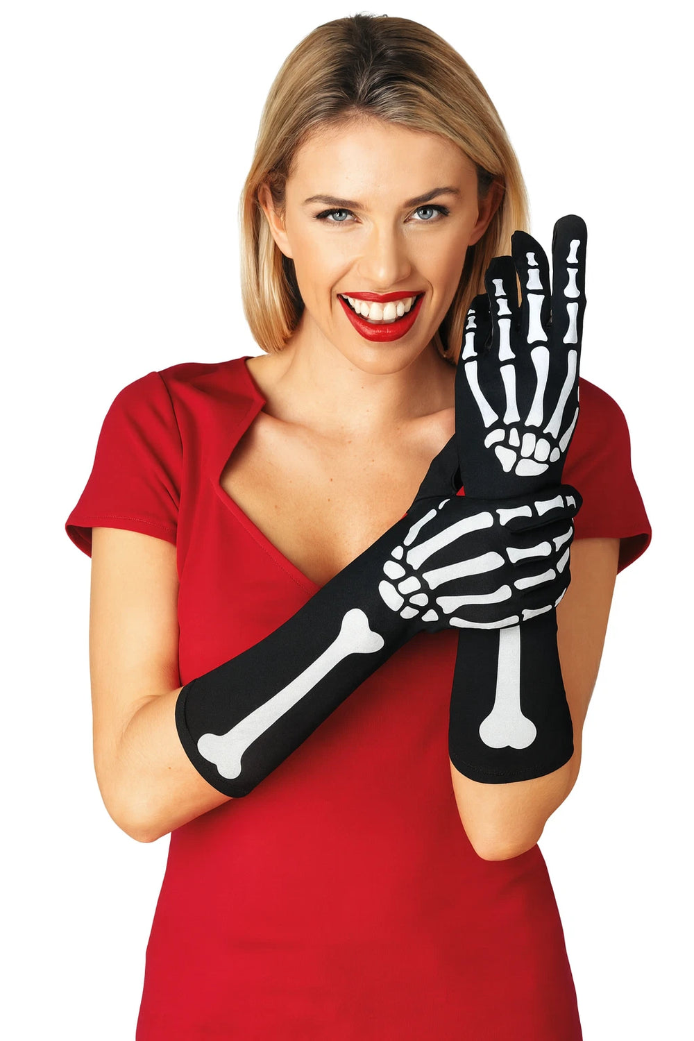 Skull Gothic Gloves