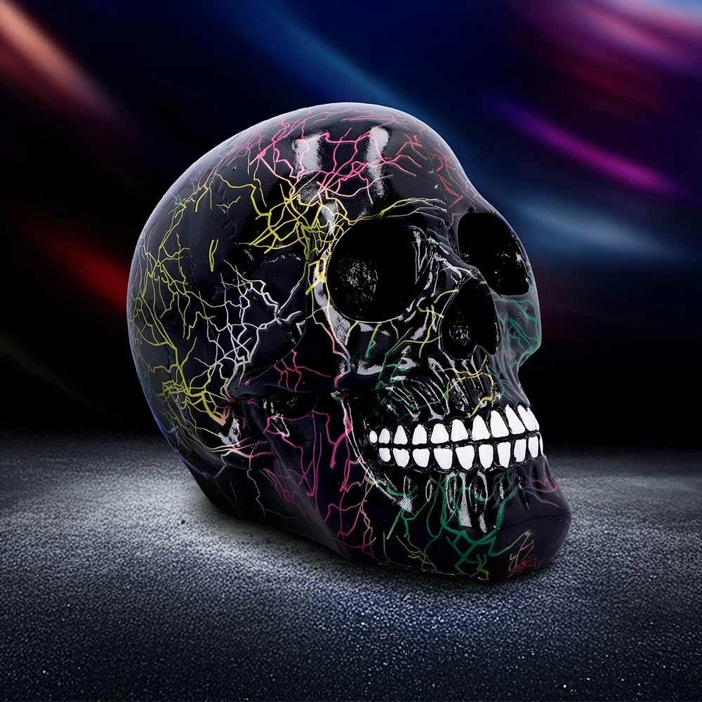 Electro Decorative Skull 11cm by Nemesis Now