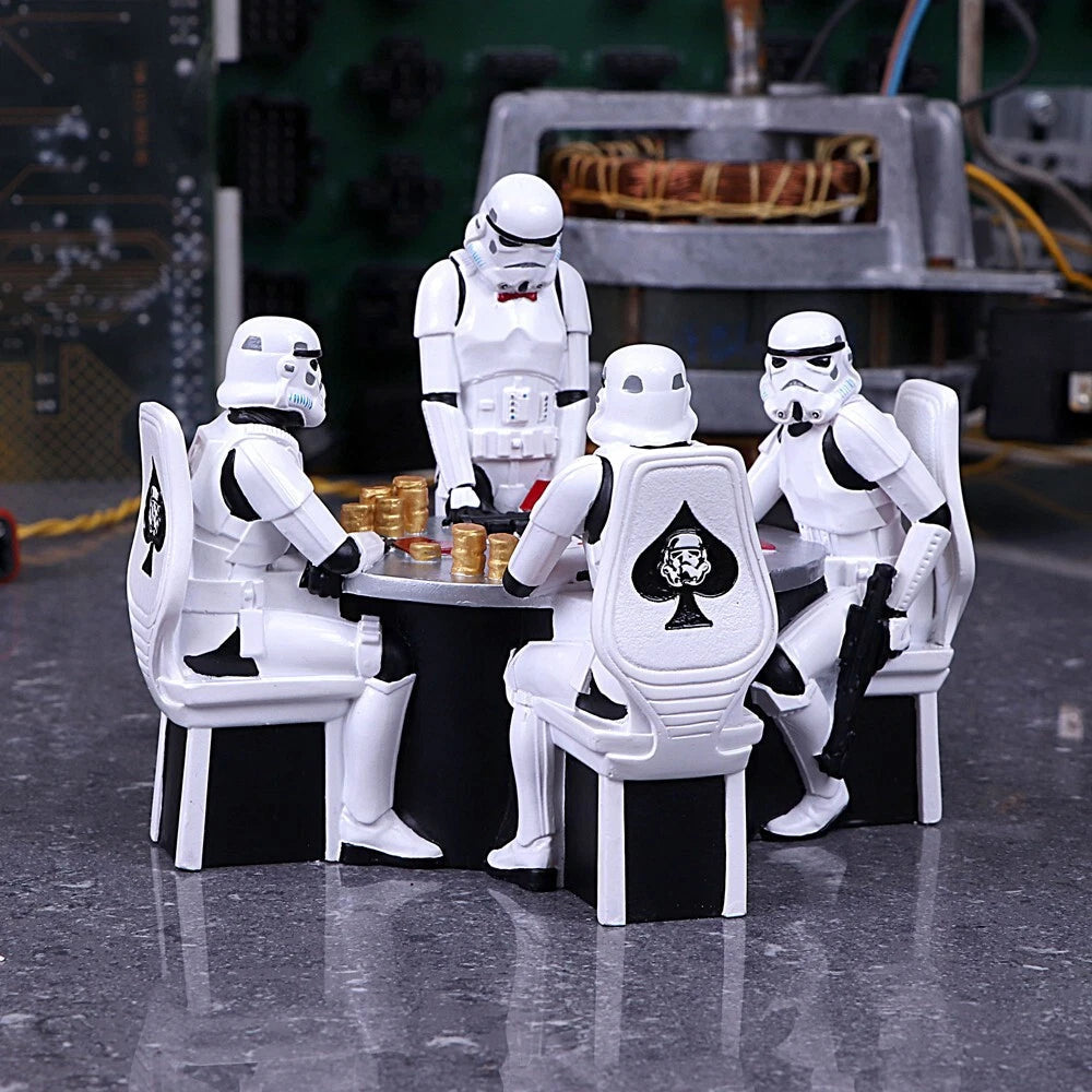 Nemesis Now The Original Stormtrooper Poker Face Gambling Figurine 18.3cm