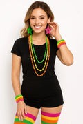 Neon 80s Party Style in One Fun Accessory Set