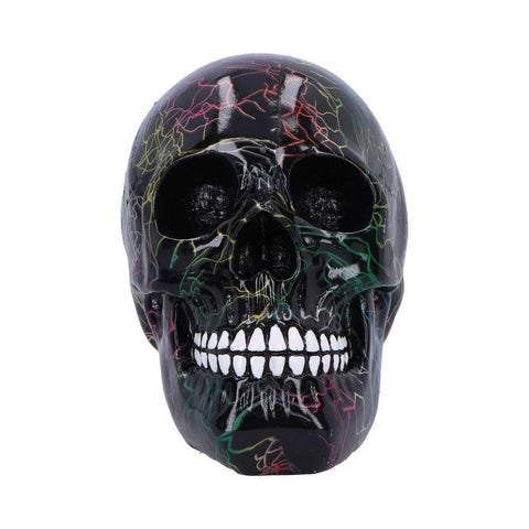 Electro Decorative Skull 11cm by Nemesis Now