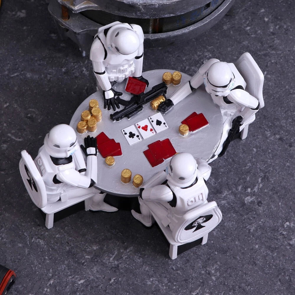 Nemesis Now The Original Stormtrooper Poker Face Gambling Figurine 18.3cm