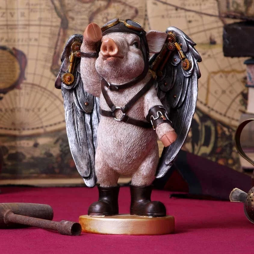 Nemesis Now Porky Pilot 23cm